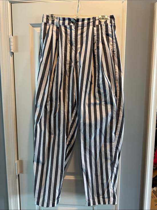 Urban Outfitters Pants - Urban Outfitters Black and White Striped Straight-Leg Pants